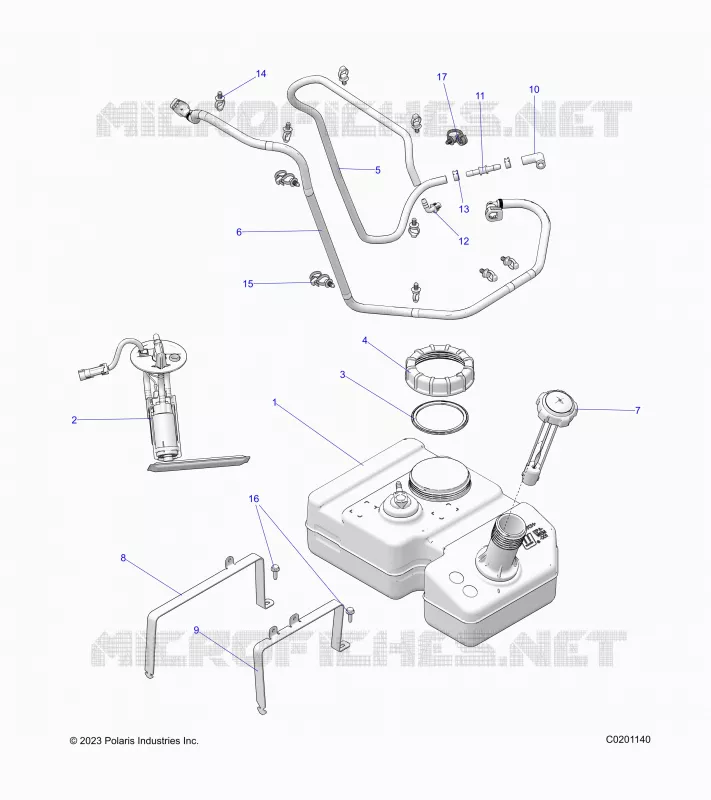 SISTEMA DE COMBUSTIBLE, FUEL TANK AND RELATED