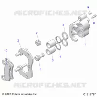 BRAKES, PINZA TRASERA