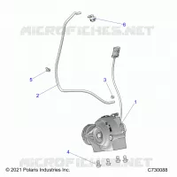 TREN, FRONT GEARCASE MOUNTING
