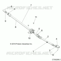 TREN, FRONT PROP SHAFT