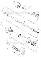 SISTEMA DE MANEJO HURRICANE B964466 and Intl. HURRICANE I964466 (4935733573B002)