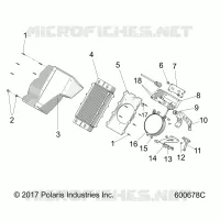 ENGINE, SISTEMA DE REFRIGERACION SYSTEM, RADIATOR/SHROUD