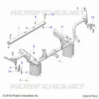 CHASSIS, FRONT BASTIDOR ASM. (USA)