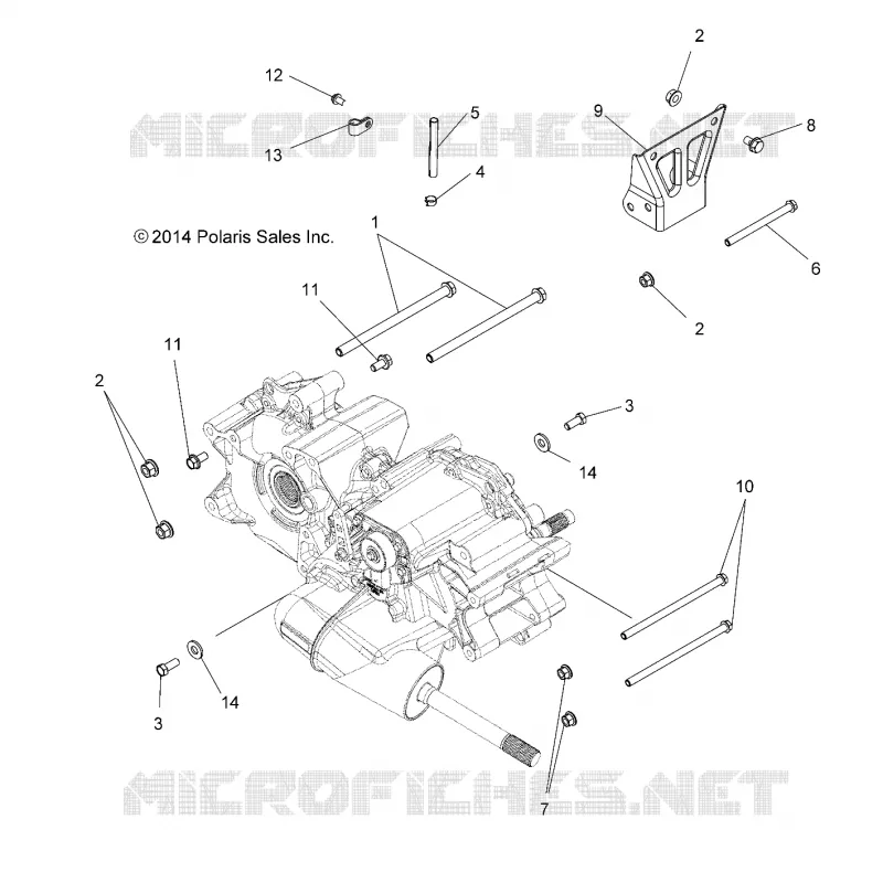 DRIVE TRAIN, MAIN MONTAJE DE ENGRANAJES