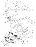 CAPUCHA 600 XCR 0985677 (4943164316A011)