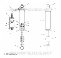 CHOQUE vía trasera, INTERNAL COMPONENTS (7043216)