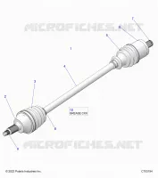 TREN, FRONT HALF SHAFT