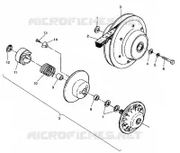 accionado de embrague ASSEMBLY Trail Boss W938527 (4924072407020A)