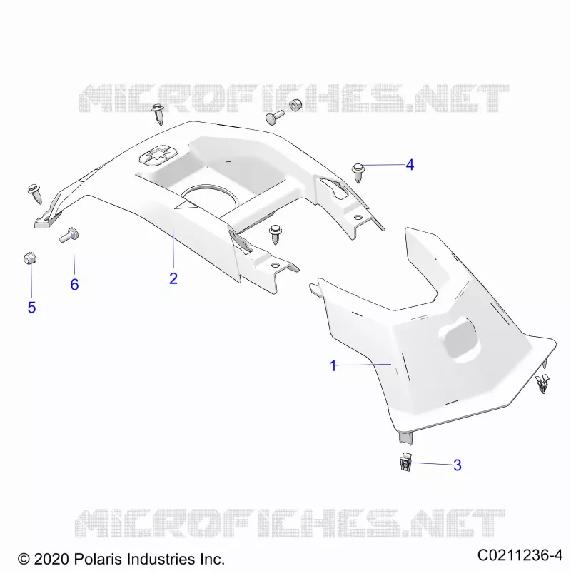 BODY, FRONT COVER