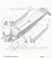 CHASSIS, PROTECCIÃ³N DEL EMBRAGUE, FOOTRESTS, AND RUNNINGBOARDS