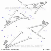 SUSPENSIÃ“N DELANTERA CONTROL ARMS