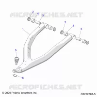 SUSPENSIÃ“N DELANTERA CONTROL ARMS UPPER