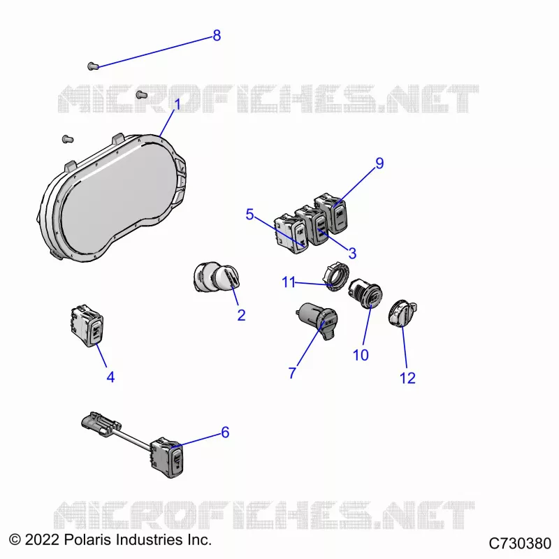 ELECTRICA, DASH INSTRUMENTS