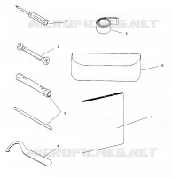 KIT DE HERRAMIENTA 440 XCR 0961660 (4932113211D004)