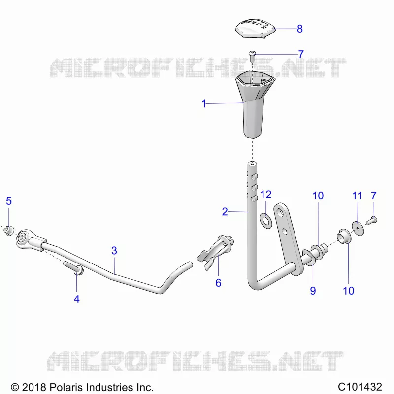 TREN, GEAR SELECTOR