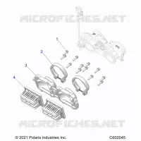 ENGINE, REED VALVE AND CUERPO DE MARIPOSA ADAPTOR