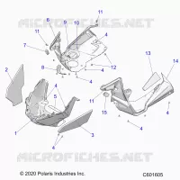 NOSEPAN ASM./FENDERS