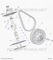 TREN, SECONDARY CLUTCH