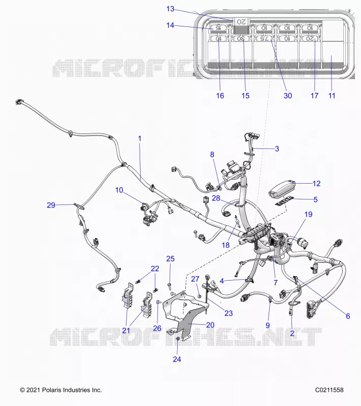 ELECTRICA, MAIN WIRE HARNESS
