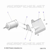 MOTOR DE ARRANQUE MOTOR/SHIELD