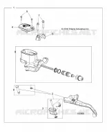 FRENO FRONTAL BRAKE LEVER AND MASTER CYLINDER