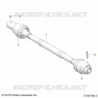 TREN, FRONT PROP SHAFT