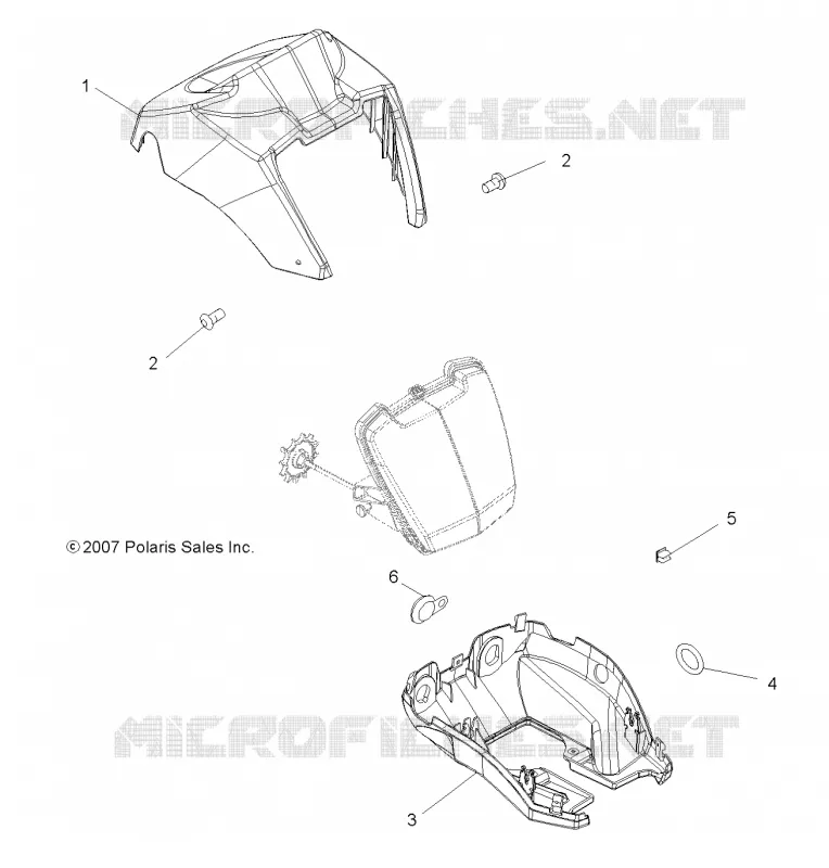 FARO DELANTERO POD