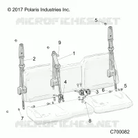 ASIENTO BELT MOUNTING
