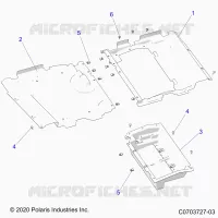 PISO PANELS, REAR