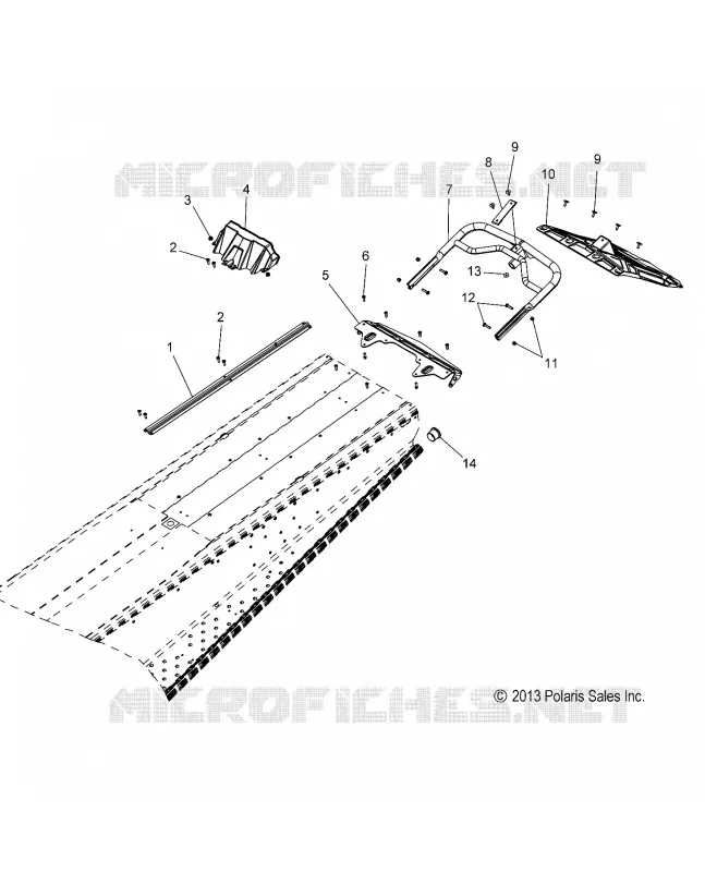 TOPE POSTERIOR, SNOWFLAP Y TAILIGHT CUBIERTA