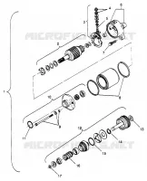 MOTOR DE ARRANQUE SPORTSMAN 500 W969244 and SWEDISH SPORTSMAN 500 S969244 (4936093609D012)