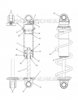 SUSPENSION, CHOQUE FRONTAL TRACK