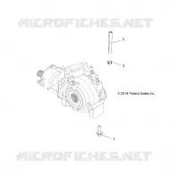 DRIVE TRAIN, CAJA DE ENGRANAJES MOUNTING, FRONT