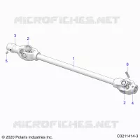 TREN, FRONT PROP SHAFT