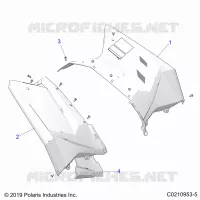 CARROCERÍA POSTERIOR CAB AND HEAT SHIELDS