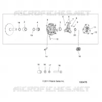 DRIVE TRAIN, PRIMARY EMBRAGUE