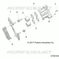 FRENO TRASERO CALIPER