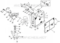 SISTEMA DE REFRIGERACIÓN  XPLORER 500 W97CD50A (4941354135A013)