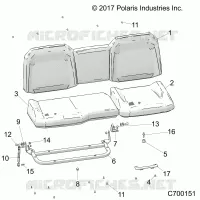 ASIENTO ASM. REAR