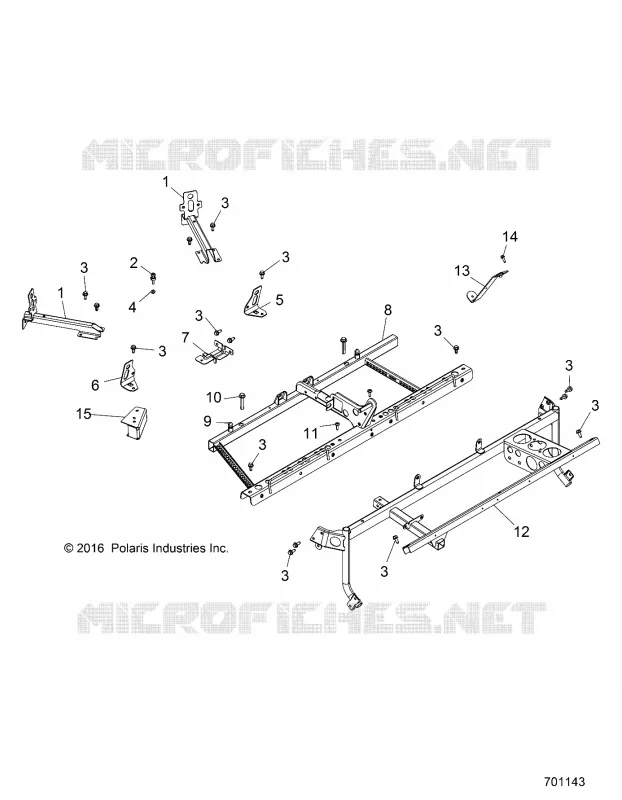 CHASSIS, MARCO PRINCIPAL MOUNTS