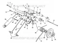 TRASERO ARM PAR TRAIL 0972761 and EUROPEAN TRAIL E972761 (4938313831C008)