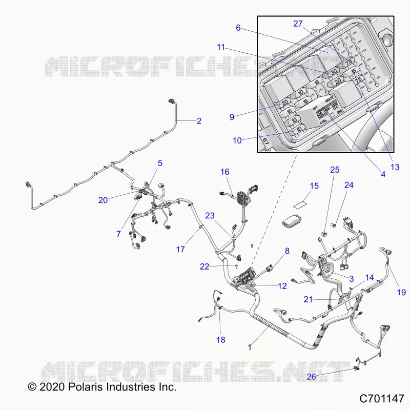 ELECTRICA, WIRE HARNESS