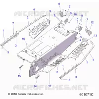 CHASSIS, TÃŠNEL AND REAR ASM.