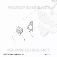 SISTEMA DE COMBUSTIBLE, FUEL PUMP MOUNTING