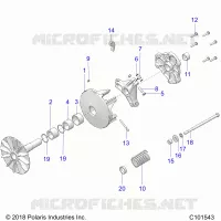 TREN, PRIMARY CLUTCH