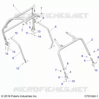 CHASSIS, CAB BASTIDOR