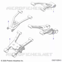 SUSPENSION TRASERA CONTROL ARMS
