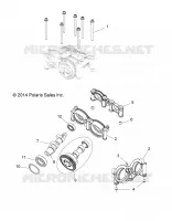 MOTOR, CAMS AND BEARING HOUSING