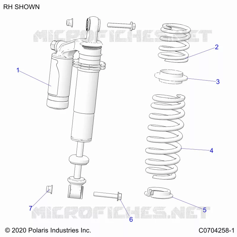 SUSPENSION TRASERA SHOCK