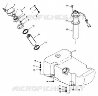 GASOLINA TANK SL 900 B974091 and SL 1050 B974090 (4940974097A010)